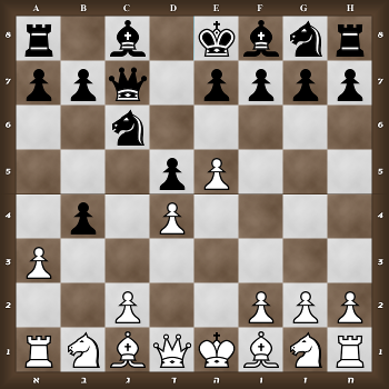 r1b1kbnr/ppq1pppp/2n5/3pP3/1p1P4/P7/2P2PPP/RNBQKBNR w