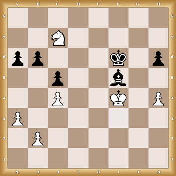 8/2N5/pp3k1p/2p2b2/2P2K1P/P7/1P6/8 w KQkq - 0 1