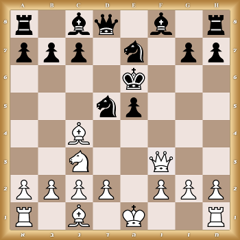 r1bq1b1r/ppp1n1pp/4k3/3np3/2B5/2N2Q2/PPPP1PPP/R1B1K2R w
