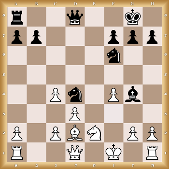 r2q2k1/pp3ppp/5n2/8/2Pn1Pb1/3P4/P1PBN1PP/R2Q1K1R w
