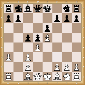 rnbqk1nr/pp3ppp/4p3/2ppP3/3P4/P1P5/2P2PPP/R1BQKBNR w KQkq - 0 1