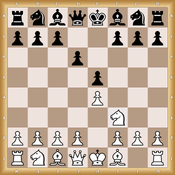 rnbqkbnr/ppp2ppp/3p4/4p3/4P3/5N2/PPPP1PPP/RNBQKB1R w