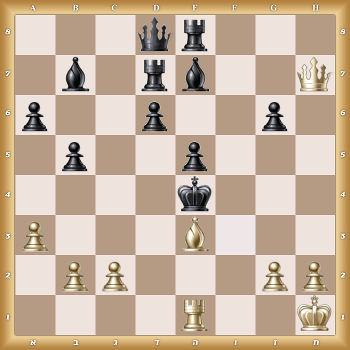 3qr3/1b1rb2Q/p2p2p1/1p2p3/4k3/P3B3/1PP3PP/4R2K w