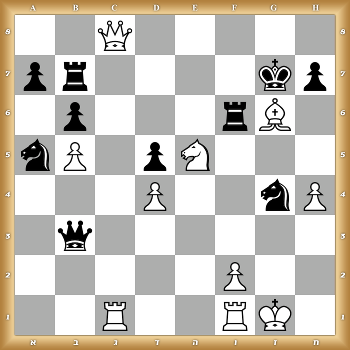 2Q5/pr4kp/1p3rB1/nP1pN3/3P2nP/1q6/5P2/2R2RK1 w KQkq - 0 1