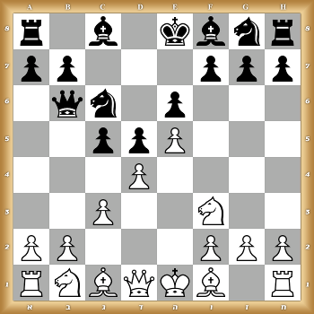 r1b1kbnr/pp3ppp/1qn1p3/2ppP3/3P4/2P2N2/PP3PPP/RNBQKB1R w KQkq - 0 1