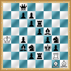 2q5/2pp4/3pr3/4pb2/K1p2pn1/2bn1kp1/3pr1R1/6BB w KQkq - 0 1