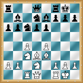 r2q1rk1/1b1nbppp/ppnpp3/8/2P1P3/2NBB3/PP1N1PPP/2RQ1RK1 w KQkq - 0 1