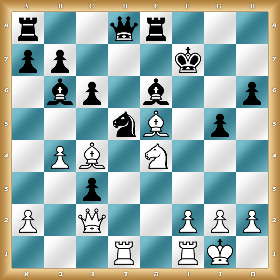 r2qr3/pp3k2/1bp1b2p/3nB1p1/1PB1N3/2p5/P1Q2PPP/3R1RK1 w