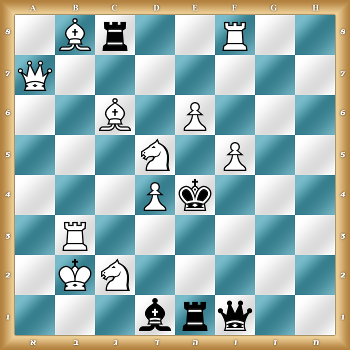 1Br2R2/Q7/2B1P3/3N1P2/3Pk3/1R6/1KN5/3brq2 w