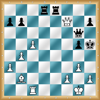 3rr3/pp3Q1p/6q1/2P3pk/1P6/P5P1/1B3P1P/2R3K1 w