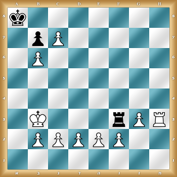 k7/1pP5/1P6/8/8/1K3rPR/1PPPPP2/8 w