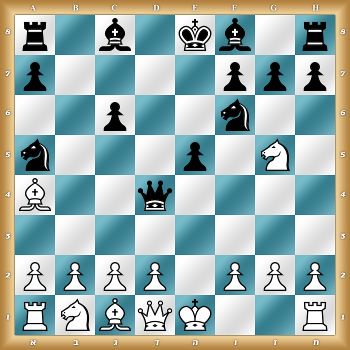 r1b1kb1r/p4ppp/2p2n2/n3p1N1/B2q4/8/PPPP1PPP/RNBQK2R w KQkq - 0 1