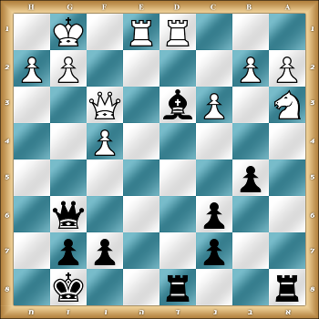 r2r2k1/2p2pp1/2p3q1/1p6/5P2/N1Pb1Q2/PP4PP/3RR1K1 b