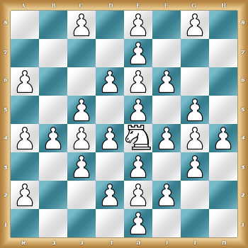 2P1P1P1/4P3/P2PPP2/2P1P1P1/PPPPCPPP/2P1P1P1/P2PPP2/4P3 w