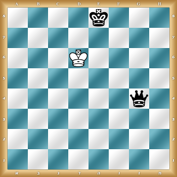 4k3/8/3K4/8/6q1/8/8/8 w