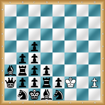8/8/8/2p5/1pp5/brpp4/qpprpK1P/1nkbn3 w - - 0 1