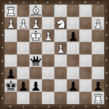 R7/p1p2ppk/7p/5q2/3P4/2p1PK2/P2N1PPP/5B1R b