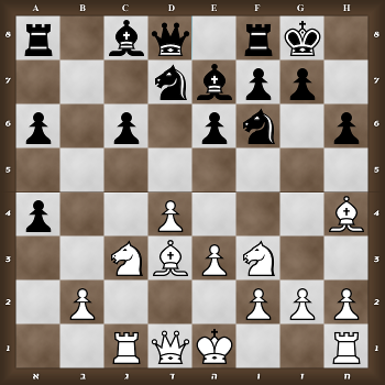 r1bq1rk1/3nbpp1/p1p1pn1p/8/p2P3B/2NBPN2/1P3PPP/2RQK2R w