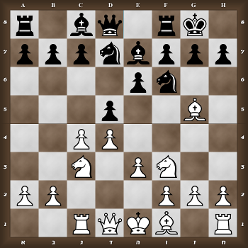 r1bq1rk1/pppnbppp/4pn2/3p2B1/2PP4/2N1PN2/PP3PPP/2RQKB1R w