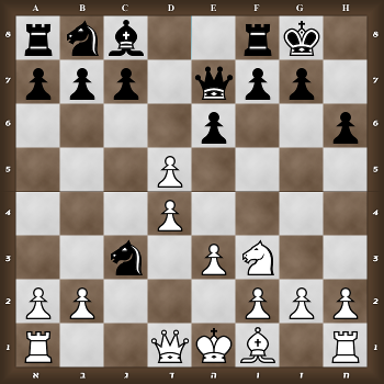 rnb2rk1/ppp1qpp1/4p2p/3P4/3P4/2n1PN2/PP3PPP/R2QKB1R w