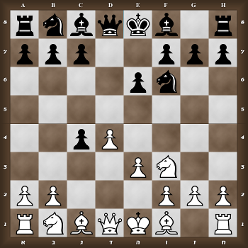 rnbqkb1r/ppp2ppp/4pn2/8/2pP4/4PN2/PP3PPP/RNBQKB1R w